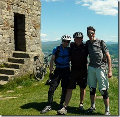 The 3 amigo's before the last descent